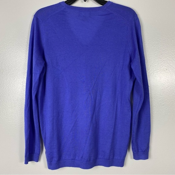 PURE Collection Cashmere Vneck sweater - Picture 2 of 7